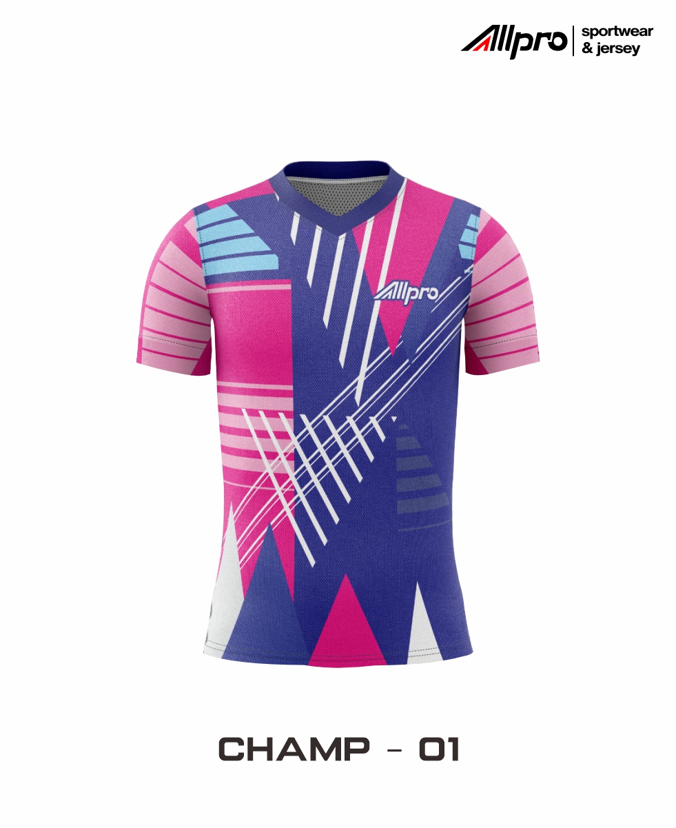 JERSEY Seri CHAMPO1 - Jersey Badminton