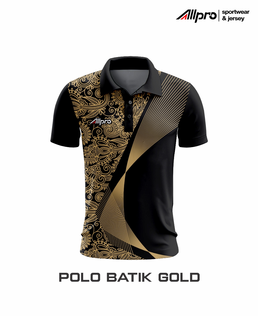 POLO GOLDEN BATIK - Polo Tenis Meja